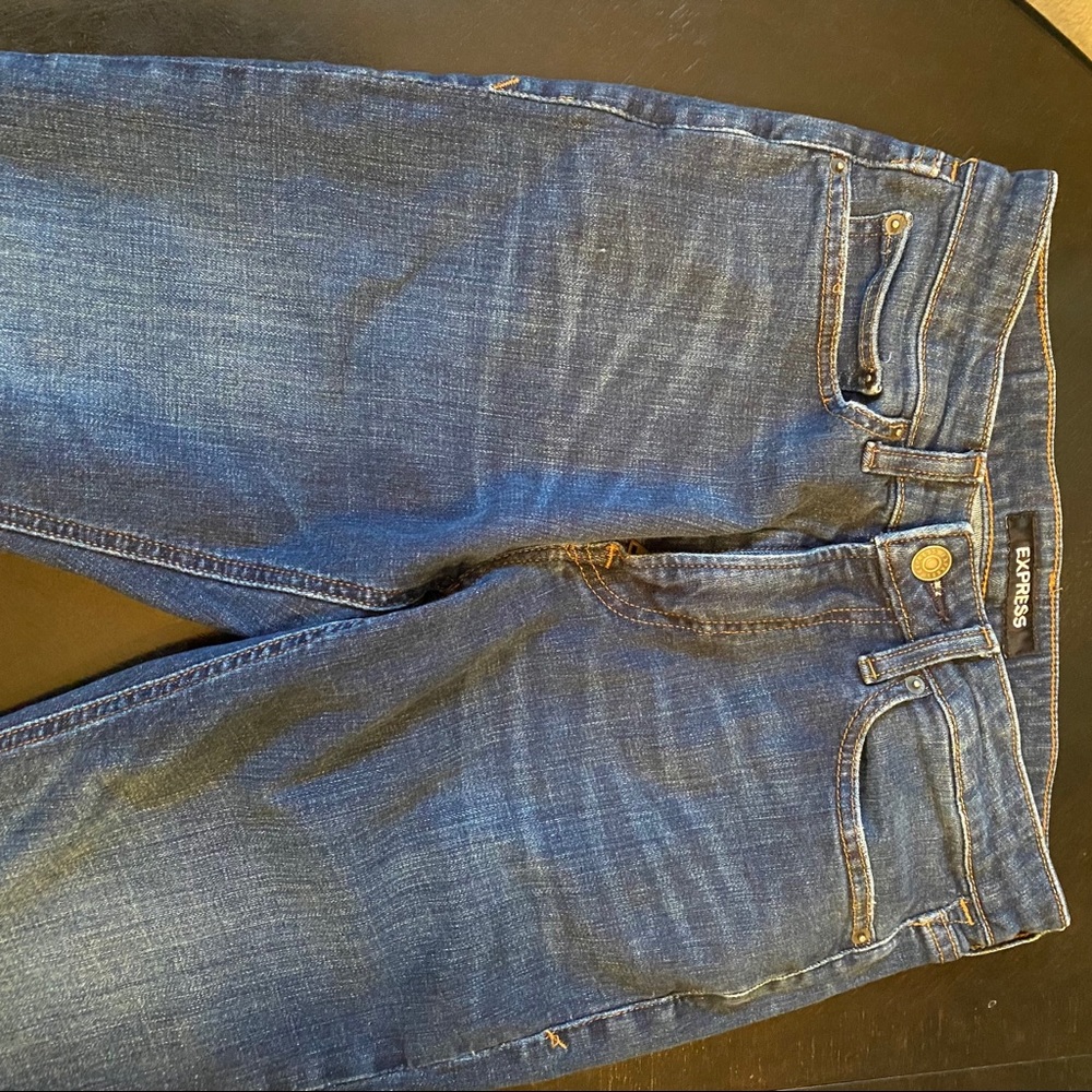 Express men’s straight cut jeans